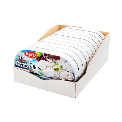 Product image 2 - Herring fillets in horseradish sauce 200g