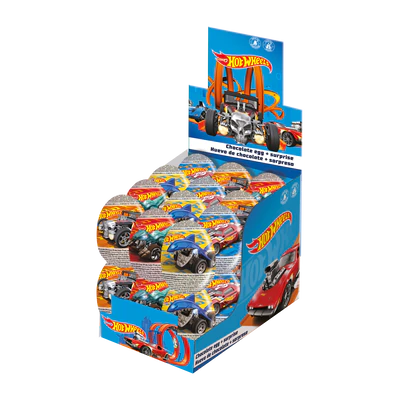 Product image 1 - Hot wheels surprise egg 48x20g counter display