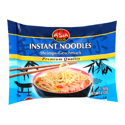 Product image 1 - Instant noodles shrimp 60g