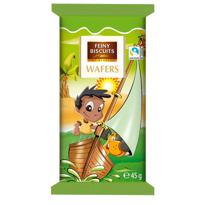 Product image 4 - Kids-wafers with chocolate cream 225g (5x45g)