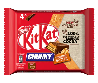 Product image - KitKat Chunky Peanut Butter 4x42g