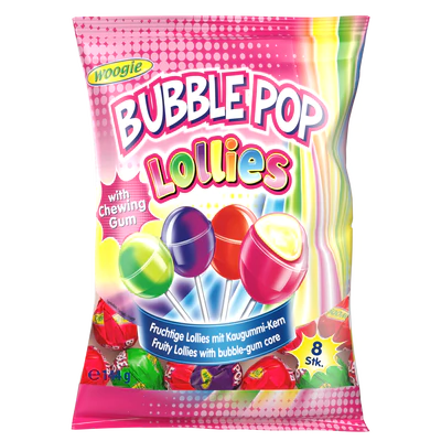 Product image 1 - Lollies Bubble Pop 144g