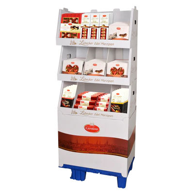 Product image 1 - Lübeck Christmas marzipan cupboard 197 pcs. display