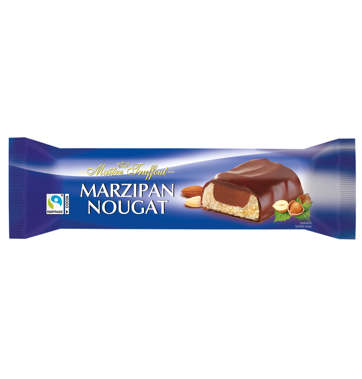 Gunz Marzipannougat bar with milk chocolate 75g