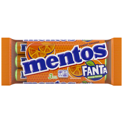 Product image 1 - Mentos Fanta 3x37,5g