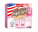 Product image 1 - Microwave sweet popcorn 200g (2x100g)