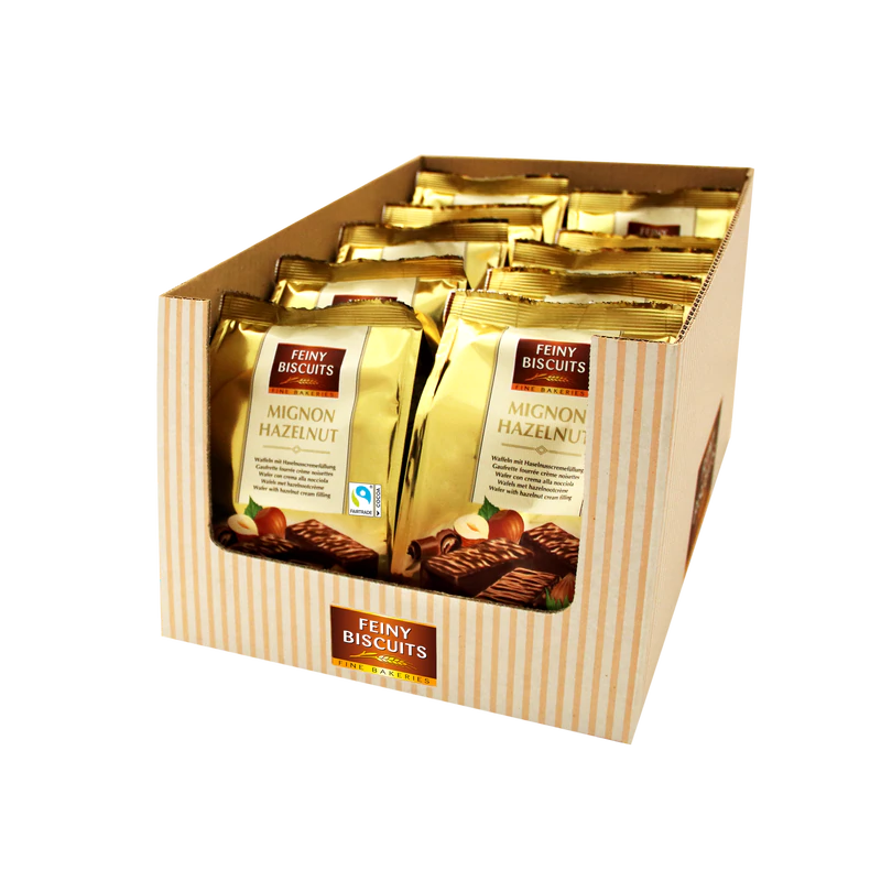 Product image 2 - Mignon wafers filled with hazelnut cream 200g