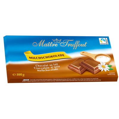 Product image 1 - Milk chocolate 100g