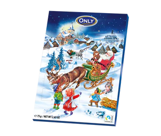 Product image 4 - Milk chocolate Advent calendar 75g