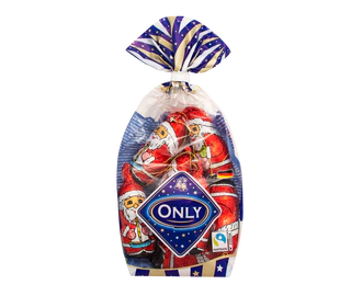 Product image 1 - Milk chocolate Santa Clauses 100g