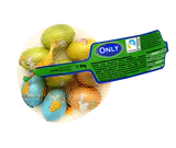Product image - Milk chocolate eggs with hazelnut cream filling big 84g