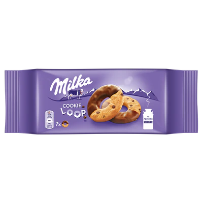 Product image 1 - Milka Cookie Loop 132g