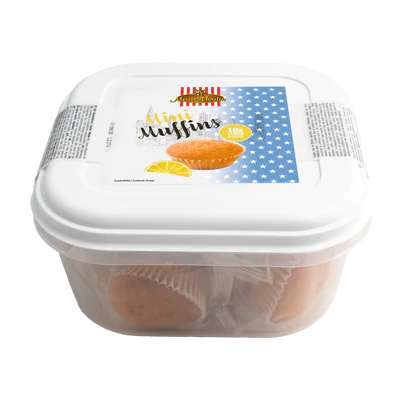 Product image 1 - Mini Lemon Muffins 250g