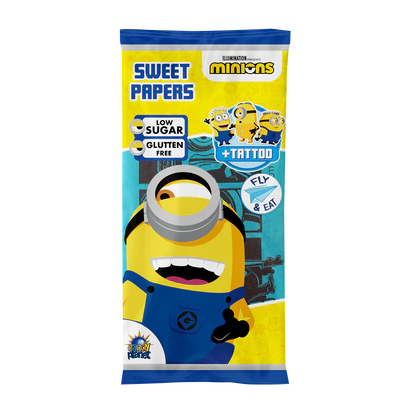 Product image 2 - Minion Edible Paper and Tattoo 8g
