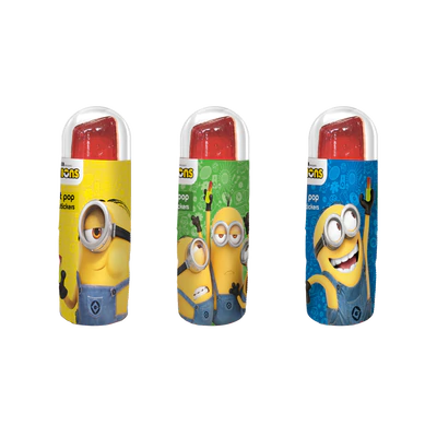 Product image 2 - Minions Twist Pop with candies 15g counter display