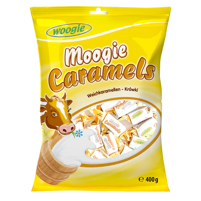 Product image 1 - Moogie soft caramels 400g