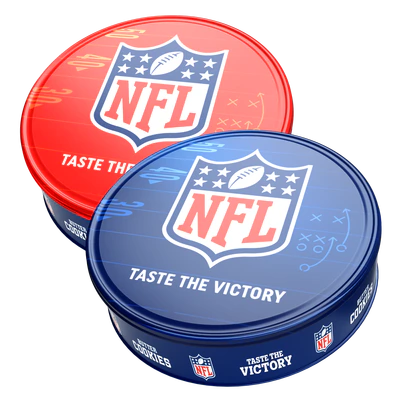 Product image 1 - NFL Butter cookies 340g - Pre-sale: delivery from January 2026