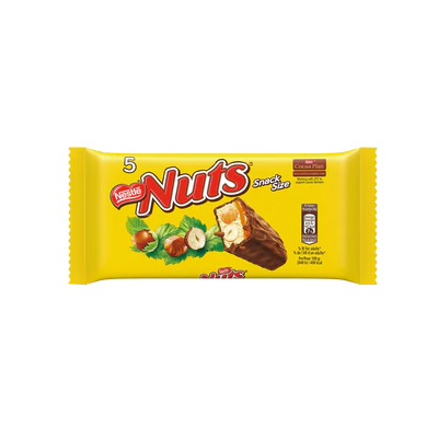 Product image 1 - Nuts choco-bar 150g (5x30g)