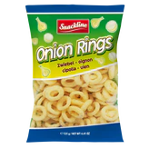 Product image - Onion rings corn snack salted 125g