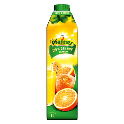 Product image 1 - Orange juice 100% 1l