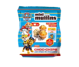 Product image - Paw Patrol mini muffin chocolate chips 125g
