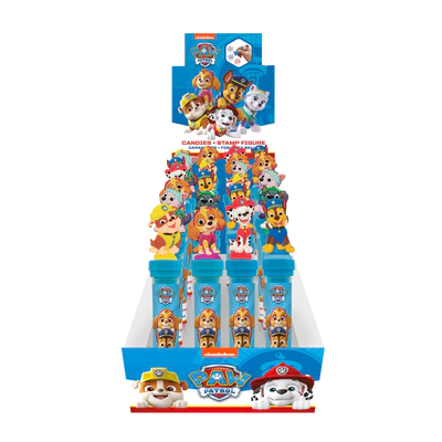 Product image 1 - Paw Patrol stamp with Jelly Beans 8g counter display