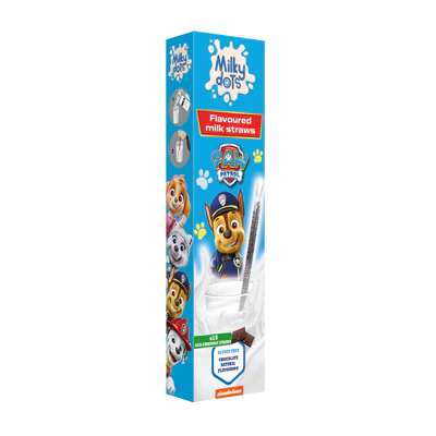 Product image 1 - Paw Patrol straws with cocoa 60g (10x6g)