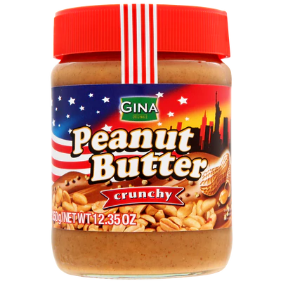 Product image 1 - Peanut butter crunchy 350g