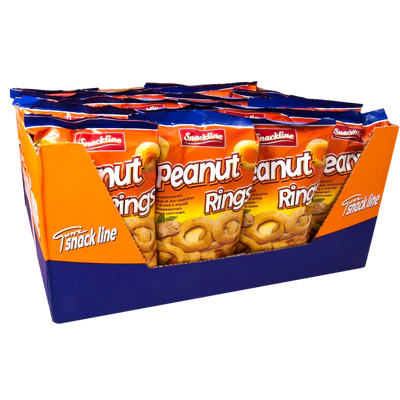 Product image 2 - Peanut rings peanut corn snack 125g