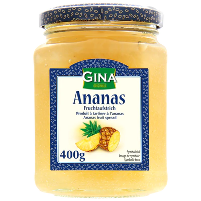 Product image 1 - Pineapple fruit spread 400g