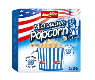 Product image - Popcorn salted 200g (2x100g)