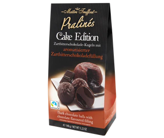 Product image - Pralines cake edition - dark chocolate 148g