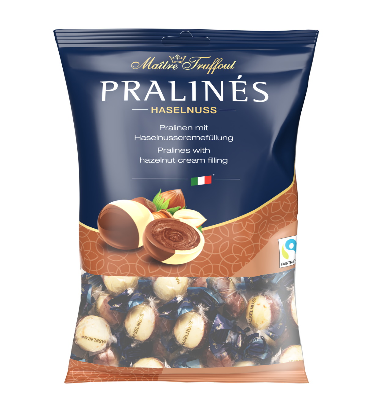 Gunz Pralines duo with hazelnut cream filling 125g