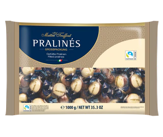 Product image - Pralines duo with hazelnut cream filling 1kg