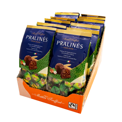 Product image 2 - Pralines milk chocolate hazelnut & cereals 300g