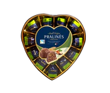 Product image - Pralines milk chocolate hazelnut & cereals heart 165g