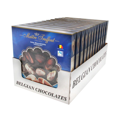 Product image 2 - Pralines sea shells blue 250g