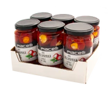 Product image 2 - Red cherry peppers filled with cheese 280g