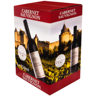 Product image 2 - Red wine Raphael Louie Cabernet Sauvignon dry 12,5% vol. 0,75l
