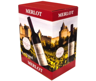 Product image 2 - Red wine Raphael Louie Merlot dry 12,5% vol. 0,75l
