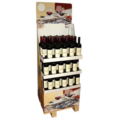 Product image 1 - Red wine Raphael Louie dry 12,5% vol. 135x0,75l display