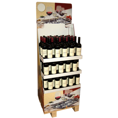 Product image 1 - Red wine Raphael Louie wine from France 135x0,75l display