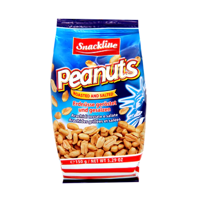 Product image 1 - Roasted peanuts with salt 150g