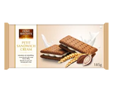 Product image 1 - Sandwich biscuits cocoa with cream filling 185g