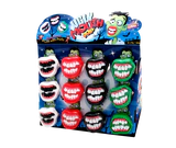 Product image 1 - Scary dentures lollipops 12x15g counter display