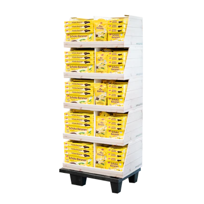 Product image 1 - Schokobananen 280 Teile 110g-300g Display