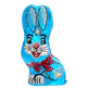 Product image - Sitting bunny blue - milk chocolate 60g