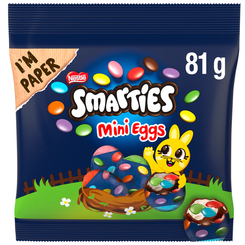 Product image 1 - Smarties Mini Ostereier 81g