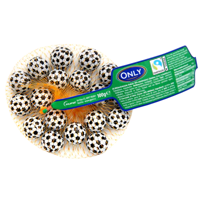 Product image 1 - Soccerballs milk chocolate 100g