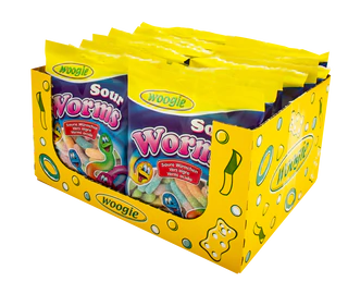 Product image 2 - Sour Worms 250g